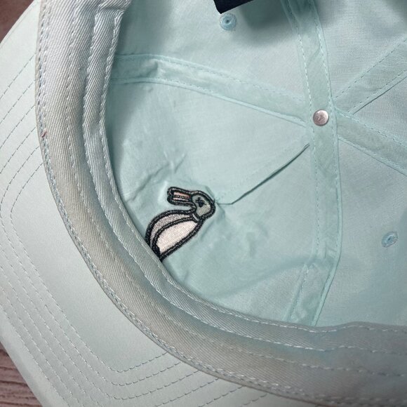 RARE 2F7 Teal Morgan Wallen Duck Rope Hat Hunting Outdoors Trucker Adjustable - Picture 5 of 6